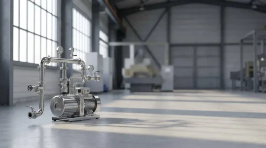Système de pompage à vide industriel de haute précision pour applications techniques avancées