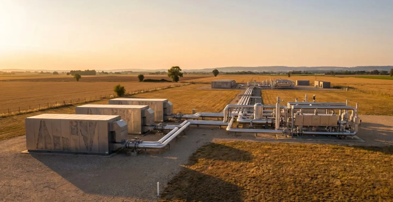 Infrastructures de valorisation du gaz associé dans une installation pétrolière française